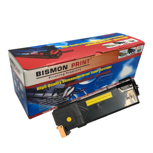 ตลับหมึกเทียบเท่า Toner Cartridge Compatible Fuji-Xerox CT201635 Yellow Remanufactured